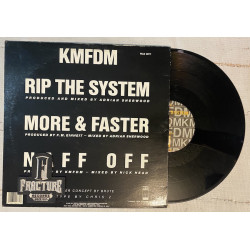 KMFDM – MORE & FASTER VINYL SINGLE 45 RPM 017837907716