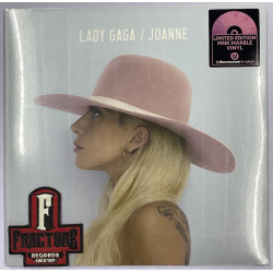 LADY GAGA – JOANNE VINYL PINK MARBLE 602435248417