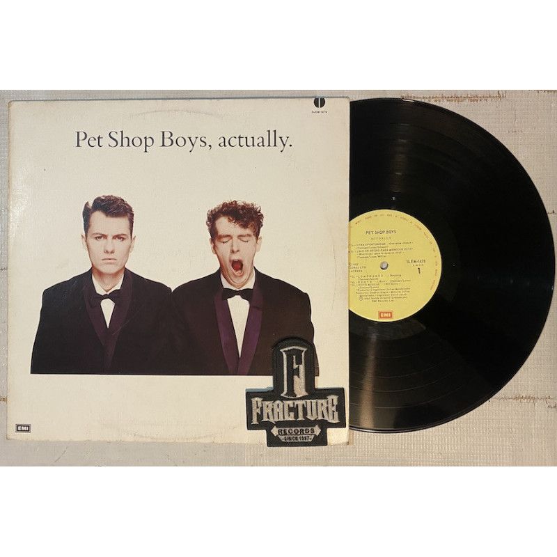 PET SHOP BOYS – ACTUALLY VINYL SLEM-1478