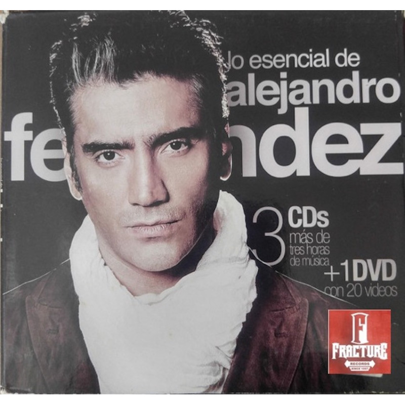 ALEJANDRO FERNÁNDEZ – LO ESENCIAL DE ALEJANDRO FERNÁNDEZ 3CD/DVD 886979529526