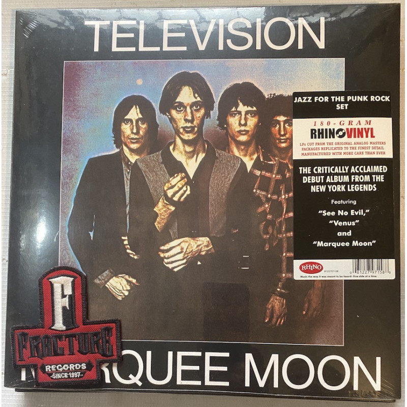 TELEVISION – MARQUEE MOON VINYL 081227971588