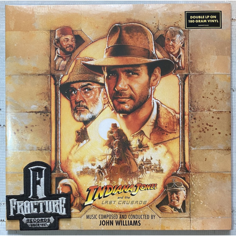INDIANA JONES AND THE LAST CRUSADE - SOUNDTRACK VINYL 050087550400