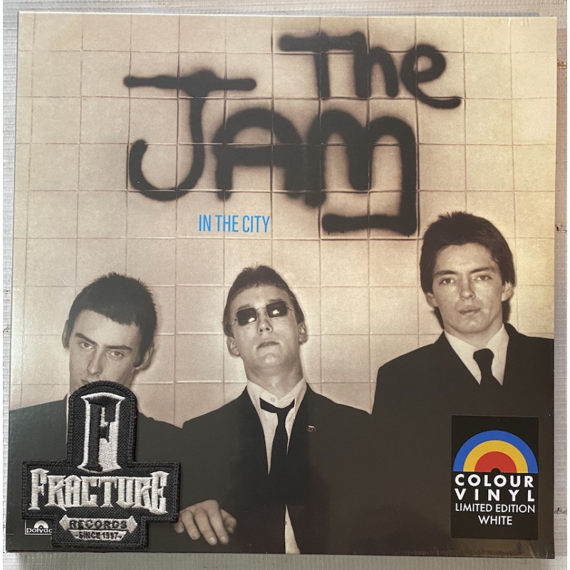 THE JAM – IN THE CITY VINYL REISSUE, WHITE 602455412423