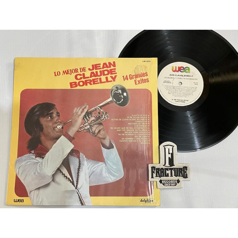 JEAN-CLAUDE BORELLY - LO MEJOR 14 GRANDES EXITOS VINYL LWI-6210
