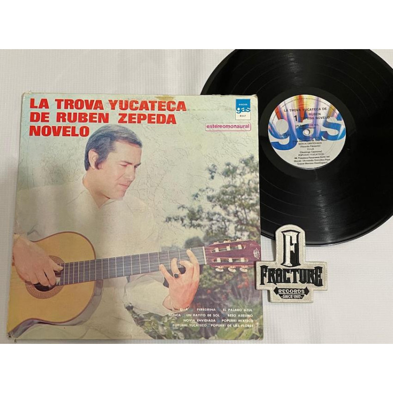 LA TROVA YUCATECA DE RUBÉN ZEPEDA NOVELO – LA TROVA YUCATECA DE RUBÉN ZEPEDA NOVELO VINYL GAS-4017