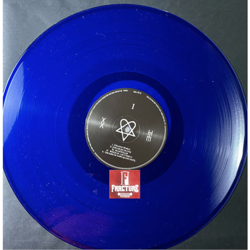 HIM  – XX - TWO DECADES OF LOVE METAL VINYL BLUE VINYL 654436029816