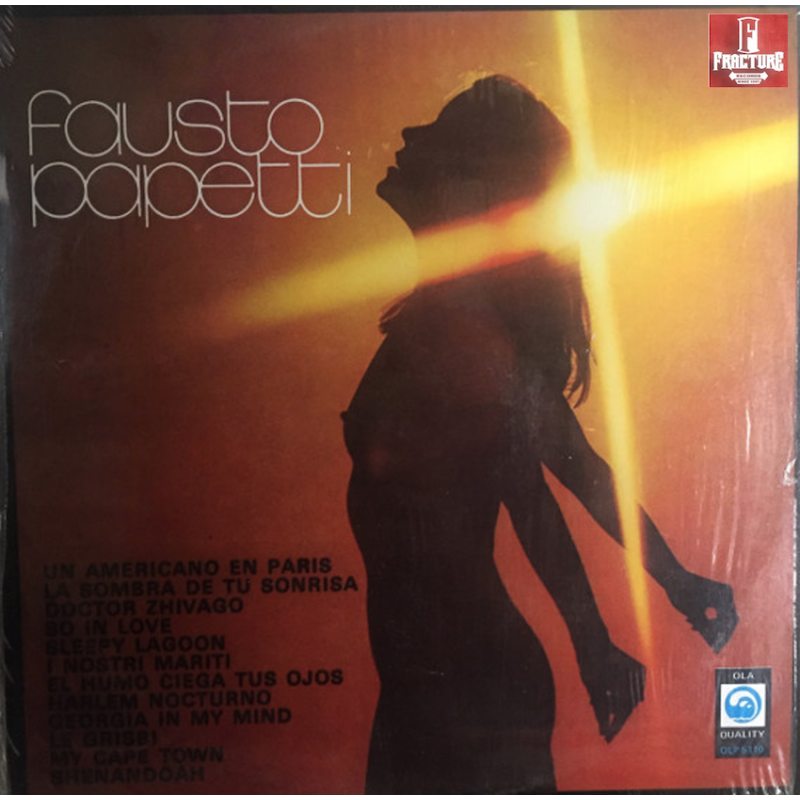 FAUSTO PAPETTI – FAUSTO PAPETTI VINYL  OLP -5110