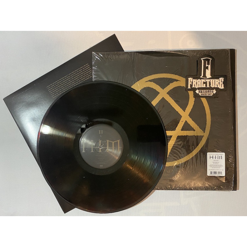 HIM  – LOVE METAL VINYL DELUXE EDITION, REMASTERED, STAINED GLASS/OIL SLICK (MULTI COLOR) 654436035411