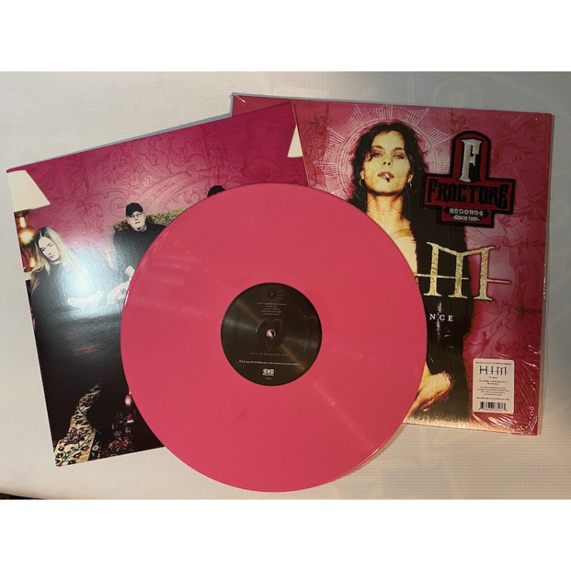 HIM  ‎– RAZORBLADE ROMANCE VINYL DELUXE EDITION, REMASTERED, MAGENTA 654436035213