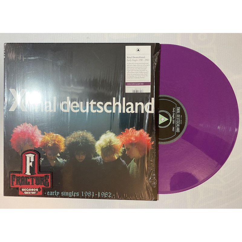 XMAL DEUTSCHLAND – EARLY SINGLES (1981 - 1982) VINYL PURPLE OPAQUE 843563171066