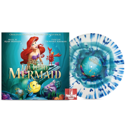 THE LITTLE MERMAID - SOUNDTRACK VINYL 35TH ANNIVERSARY EDITION, TRANSPARENT SPLATTER
