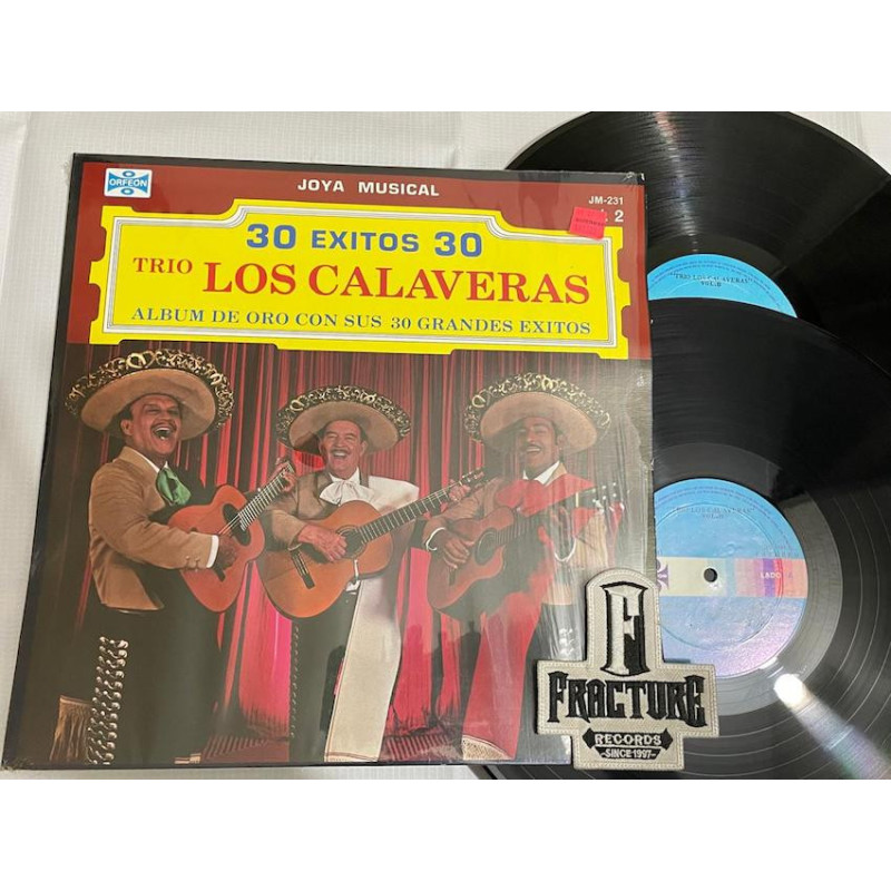 TRIO LOS CALAVERAS – 30 EXITOS 30 ALBUM DE ORO 2VINYL JM-231