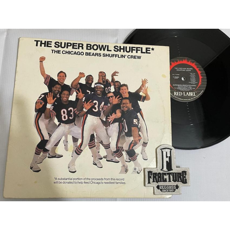 THE CHICAGO BEARS SHUFFLIN' CREW – THE SUPER BOWL SHUFFLE VINYL 05192673104