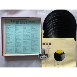 LAS GRANDES VOCES DE MEXICO VINYL/BOX