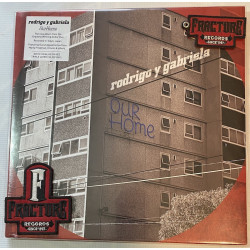 RODRIGO Y GABRIELA – OURHOME VINYL LIMITED EDITION, WHITE, RED & BLUE LAYERED 880882702915