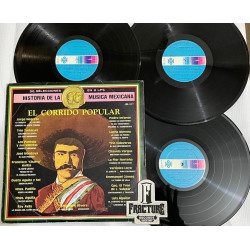 EL CORRIDO POPULAR - HISTORIA DE LA MUSICA MEXICANA VINYL/BOX JM-317