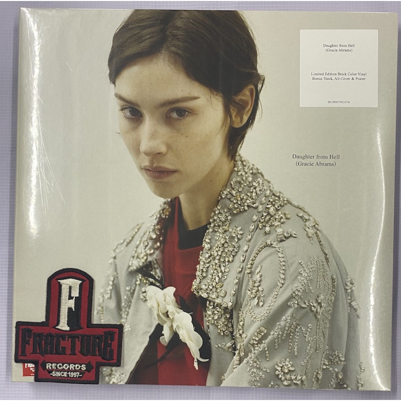 GRACIE ABRAMS – DAUGHTER FROM HELL VINYL LIMITED EDITION, RED [BRICK], ALTERNATIVE ARTWORK 199957921374