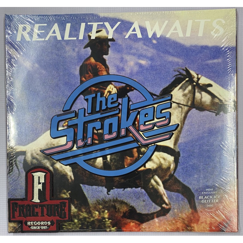 THE STROKES – REALITY AWAITS VINYL BLACK ICE GLITTER 199584552712