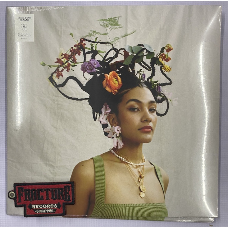 OLIVIA DEAN – GROWTH VINYL 10 INCH LIMITED EDITION, PINK MARBLED 199957660181