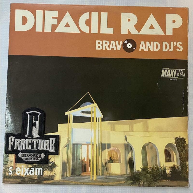 BRAVO AND DJ'S – DIFACIL RAP VINYL MX-249-1