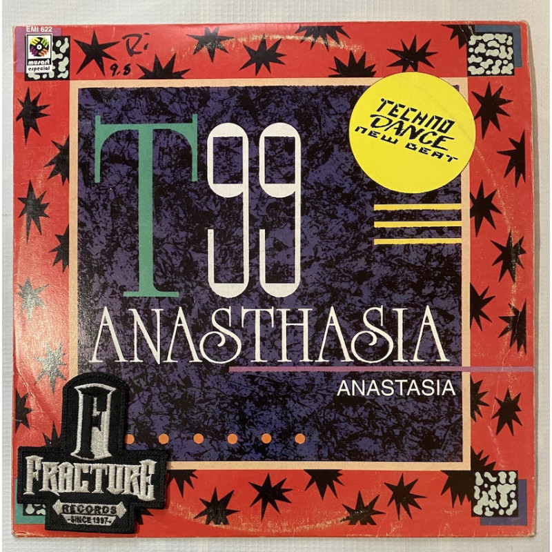 T99 ‎– ANASTHASIA VINYL  EMI-622