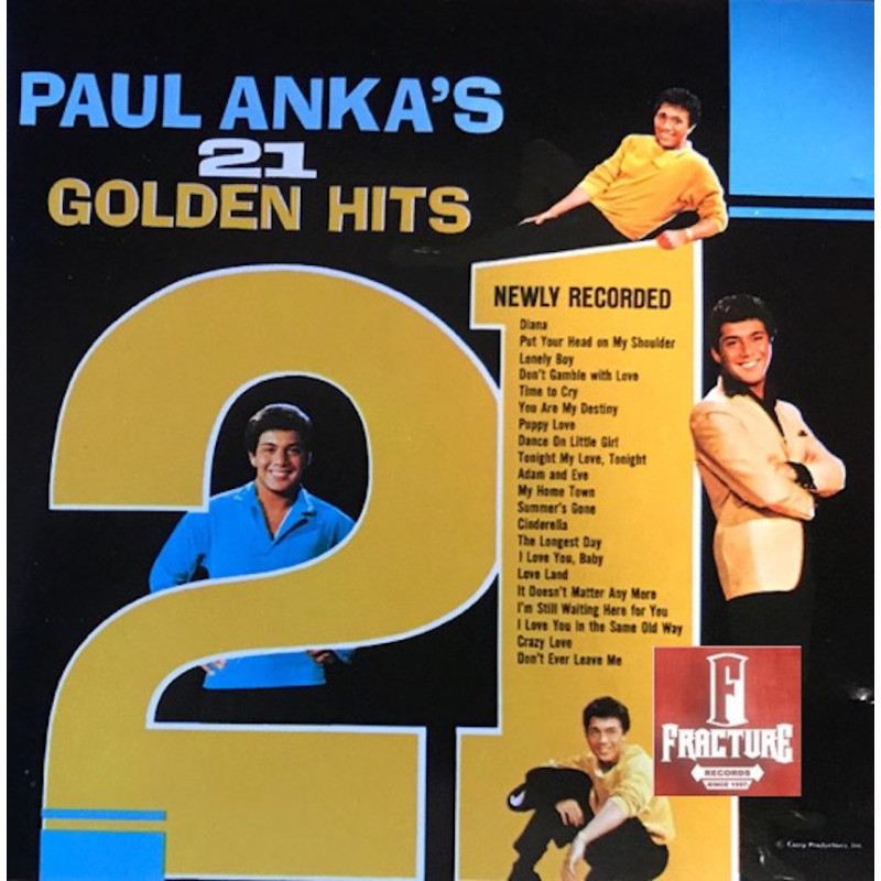 PAUL ANKA – PAUL ANKA'S 21 GOLDEN HITS CD 743214211823