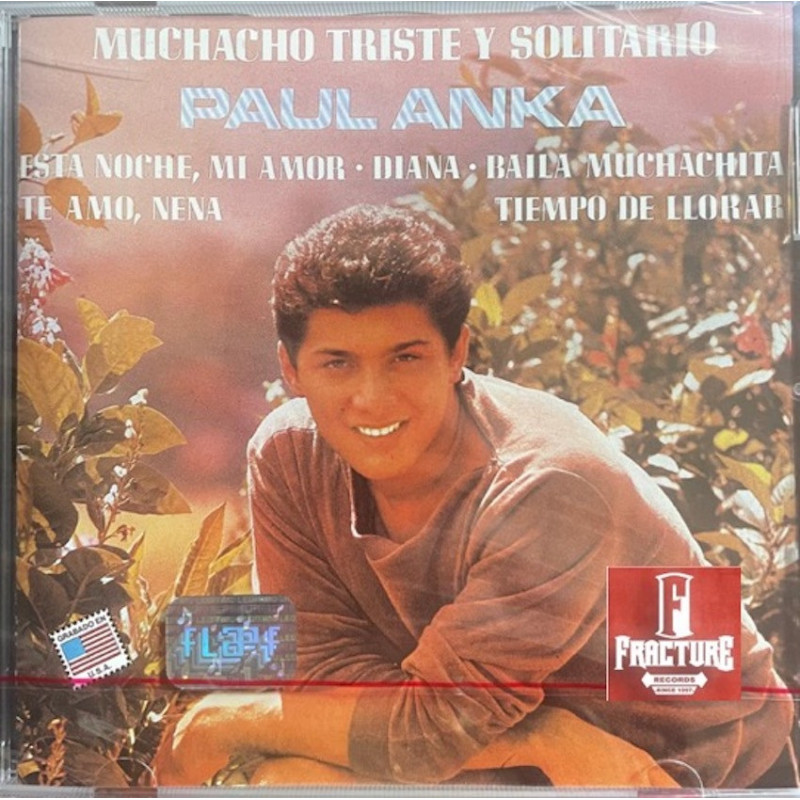 PAUL ANKA – MUCHACHO TRISTE Y SOLITARIO CD 743217219222