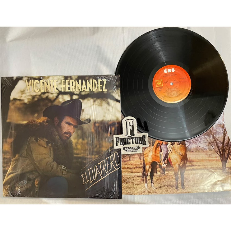 VICENTE FERNÁNDEZ – EL CUATRERO VINYL TVDCS-450753