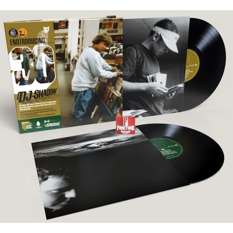 DJ SHADOW – ENDTRODUCING VINYL 30TH ANNIVERSARY EDITION, HALF-SPEED MASTERED  5400863210021