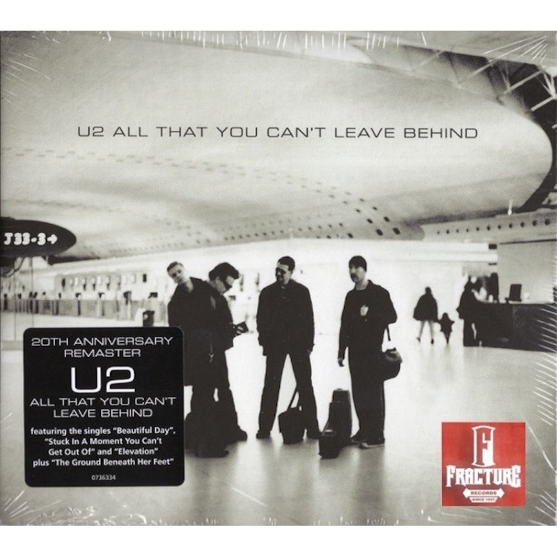U2 – ALL THAT YOU CAN'T LEAVE BEHIND CD 602507363345