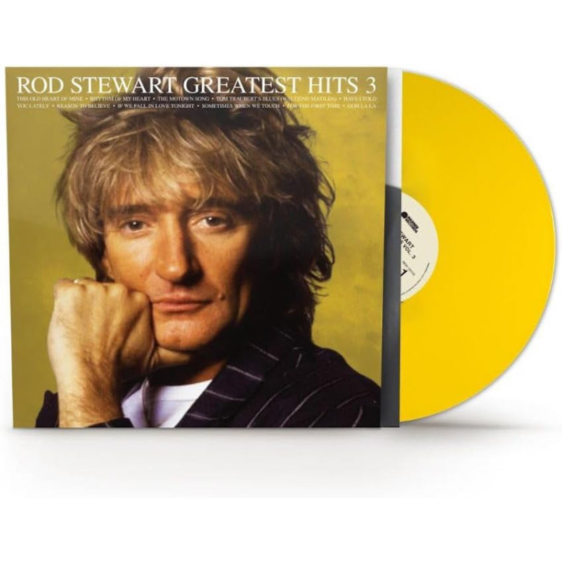ROD STEWART - GREATEST HITS VOL.3 VINYL YELLOW  0603497820085