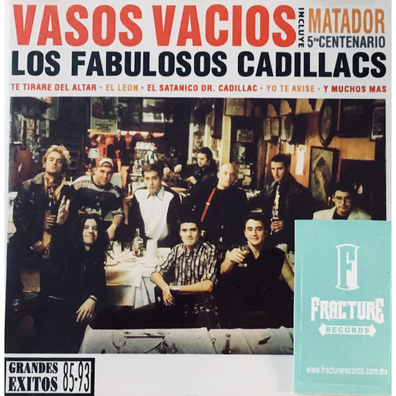 LOS FABULOSOS CADILLACS-VASOS VACÍOS CD
