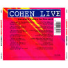 LEONARD COHEN-COHEN LIVE CD