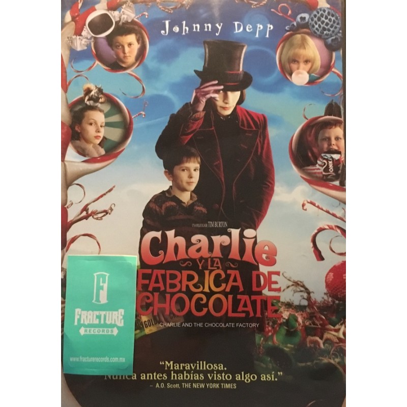 CHARLIE Y LA FABRICA DE CHOCOLATE DVD