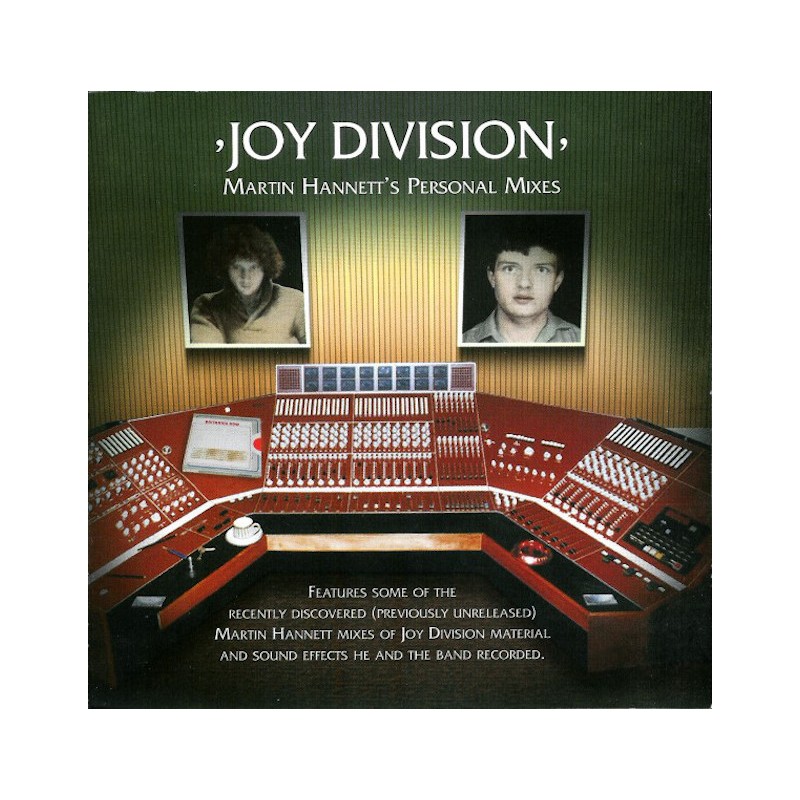 JOY DIVISION-MARTIN HANNETTS PERSONAL MIXES CD