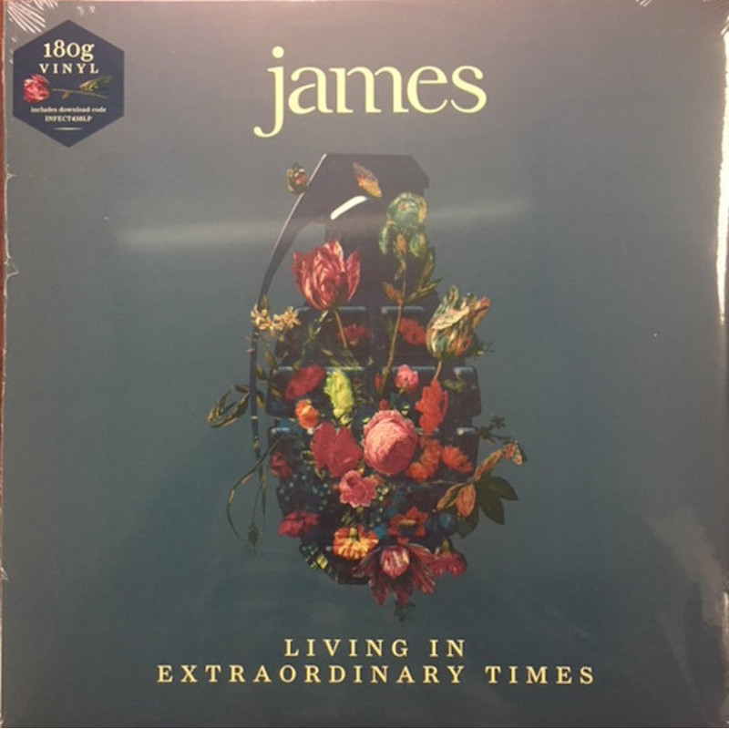 JAMES-LIVING IN EXTRAORDINARY TIMES VINYL