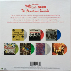 THE BEATLES-HAPPY CHRISTMAS BEATLE PEOPLE THE CHRISTMAS RECORDS VINYL