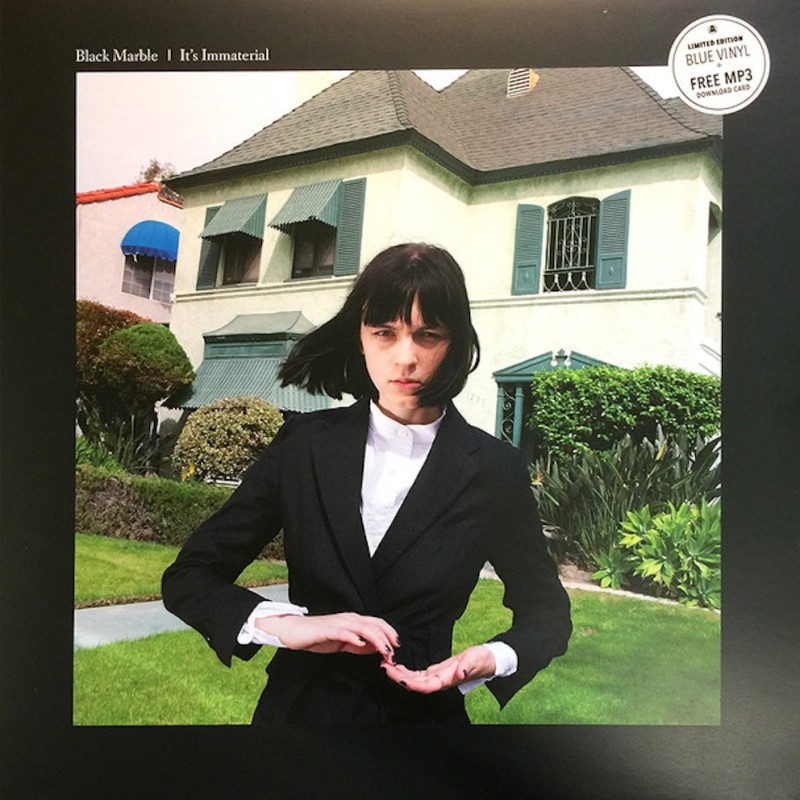 BLACK MARBLE-IT'S IMMATERIAL VINYL BLUE 804297827544