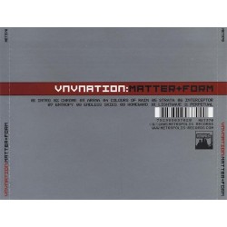 VNV NATION-MATTER + FORM CD 782388037020