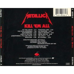 METALLICA-KILL'EM ALL CD