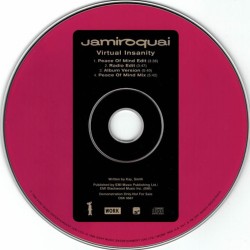 JAMIROQUAI-VIRTUAL INSANITY CD