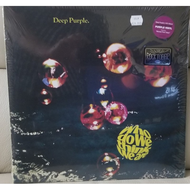 DEEP PURPLE-WHO DO WE THINK WE ARE VINYL PURPURA. 603497850440