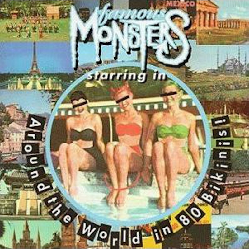 FAMOUS MONSTERS-AROUND THE WORLD IN 80 BIKINIS CD 745058126127