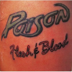 POISON-FLESH AND BLOOD CD