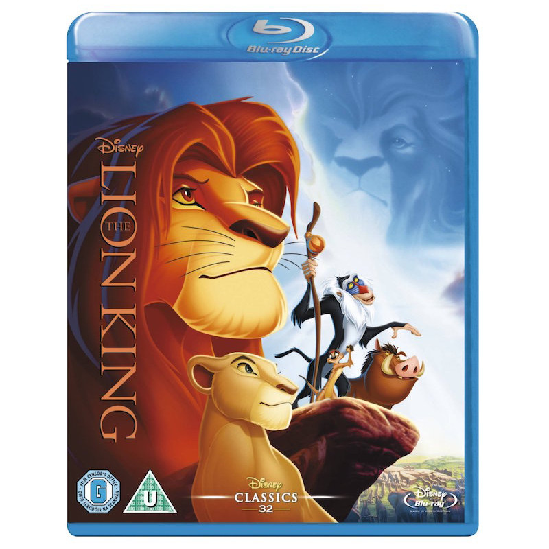 THE LION KING BLU-RAY