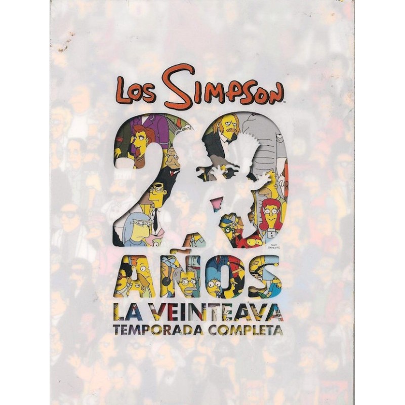 LOS SIMPSON-20 AÑOS TEMPORADA COMPLETA DVD