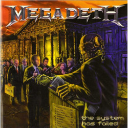 MEGADETH-THE SYSTEM HAS FAILED CD   610535292728