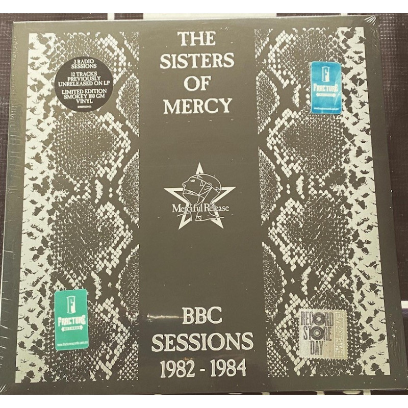 THE SISTERS OF MERCY-BBC SESSIONS 1982-1984 VINYL SMOKEY TRANSLUCENT. .0190295154455 THE SISTERS OF MERCY-BBC SESSIONS 1982-1984 VINYL SMOKEY TRANSLUCENT. .0190295154455