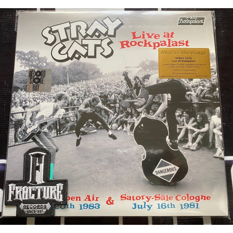 STRAY CATS-LIVE AT ROCKPALAST (RSD BF 2021) 3 VINYLOS PLATEADOS. 8719262013155