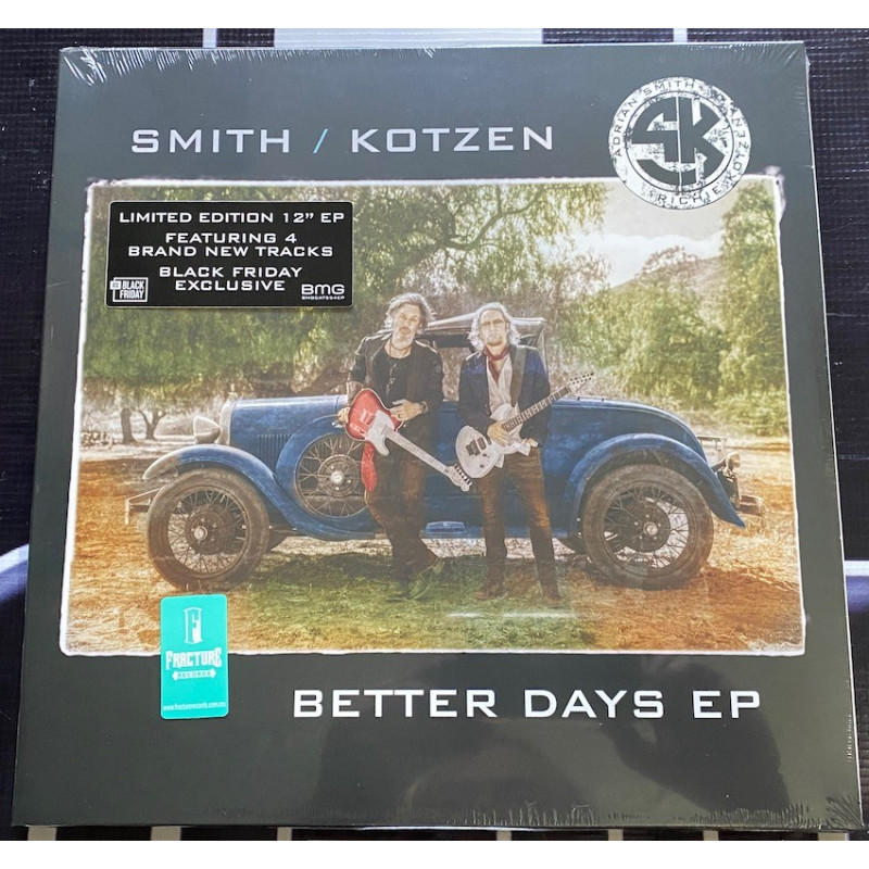 SMITH/KOTZEN-BETTER DAYS (RSD BF 2021) VINYL 4050538700794 SMITH/KOTZEN-BETTER DAYS (RSD BF 2021) VINYL 4050538700794